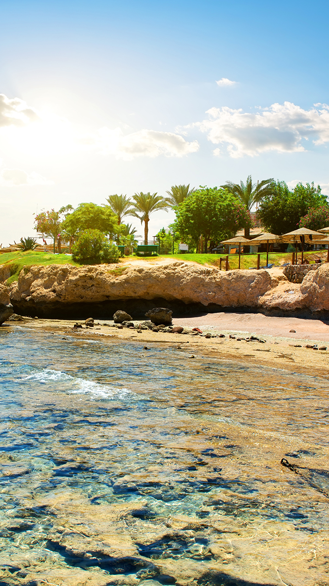 Desktop Wallpaper Egypt Resorts Sharm el Sheikh Nature 1080x1920