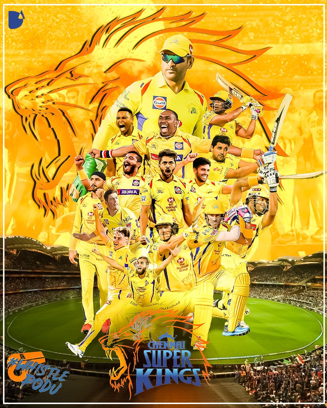 CSK Champions Wallpapers Wallpaper Cave