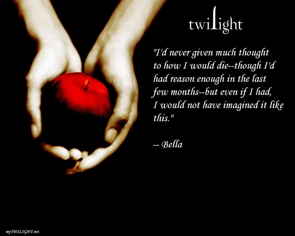 Famous Quotes From Twilight. QuotesGram