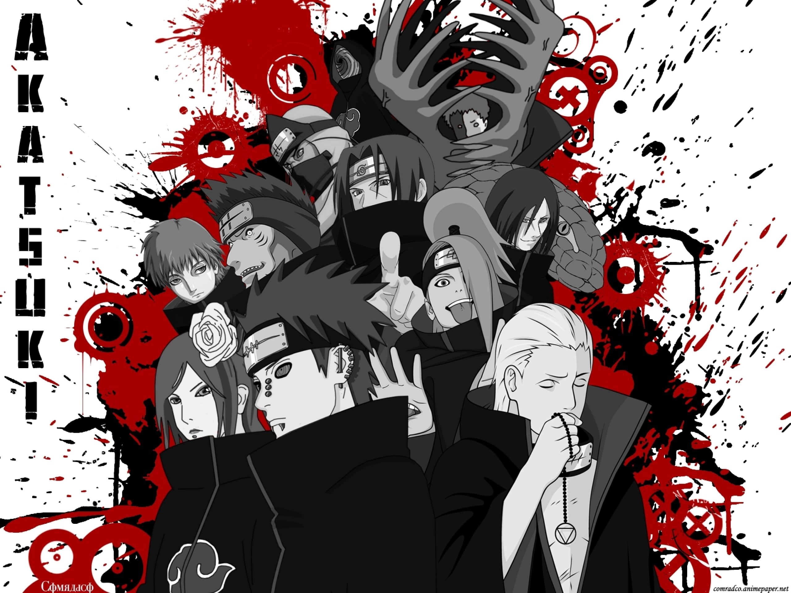 Akatsuki. Naruto wallpaper, Anime wallpaper, Akatsuki
