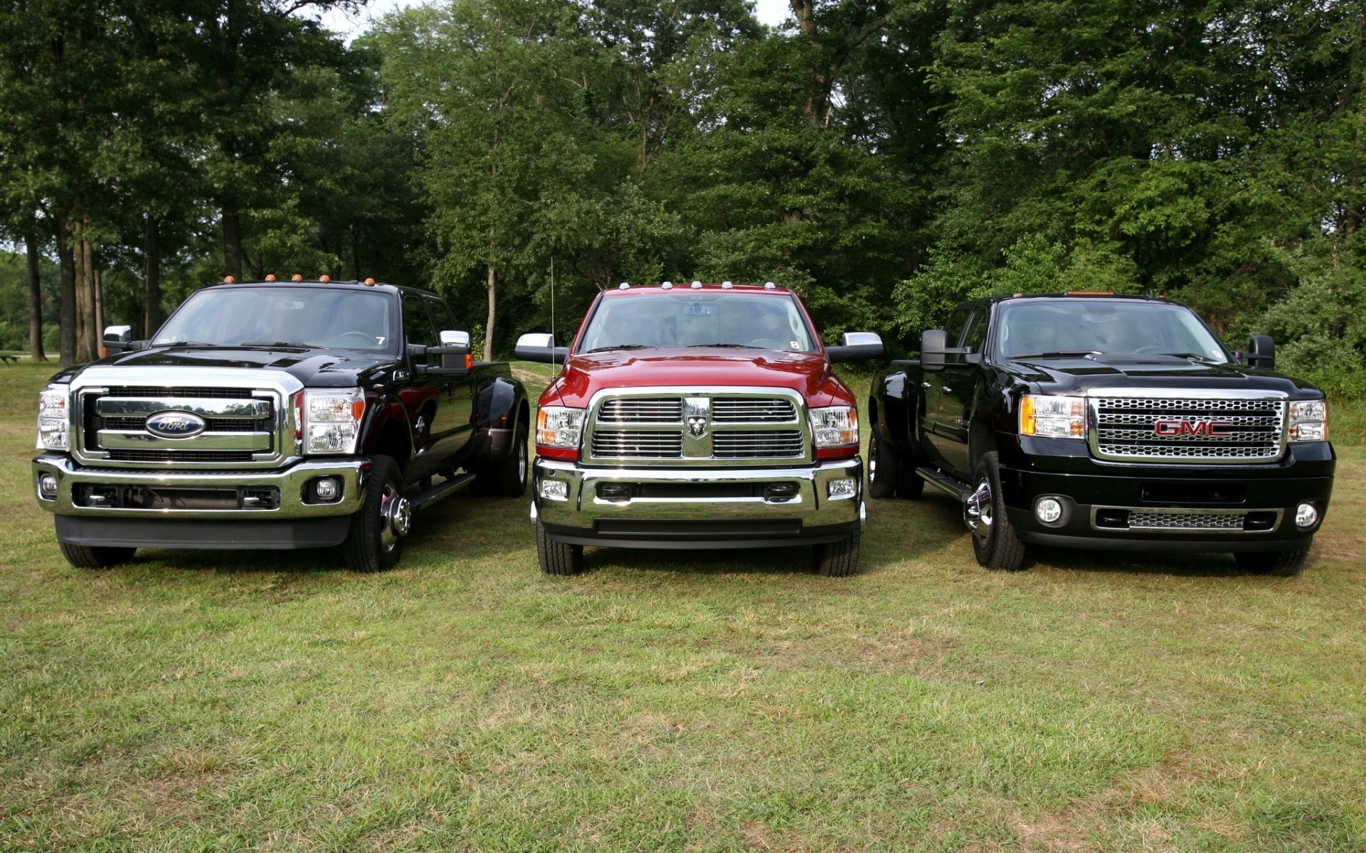 Wallpaper Ford F 450, Dodge Ram 3500, GMC, Pickup 1920x1200 HD Picture, Image