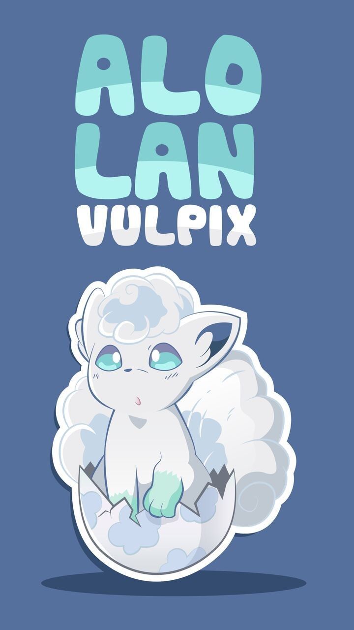 Cute Vulpix Wallpaper