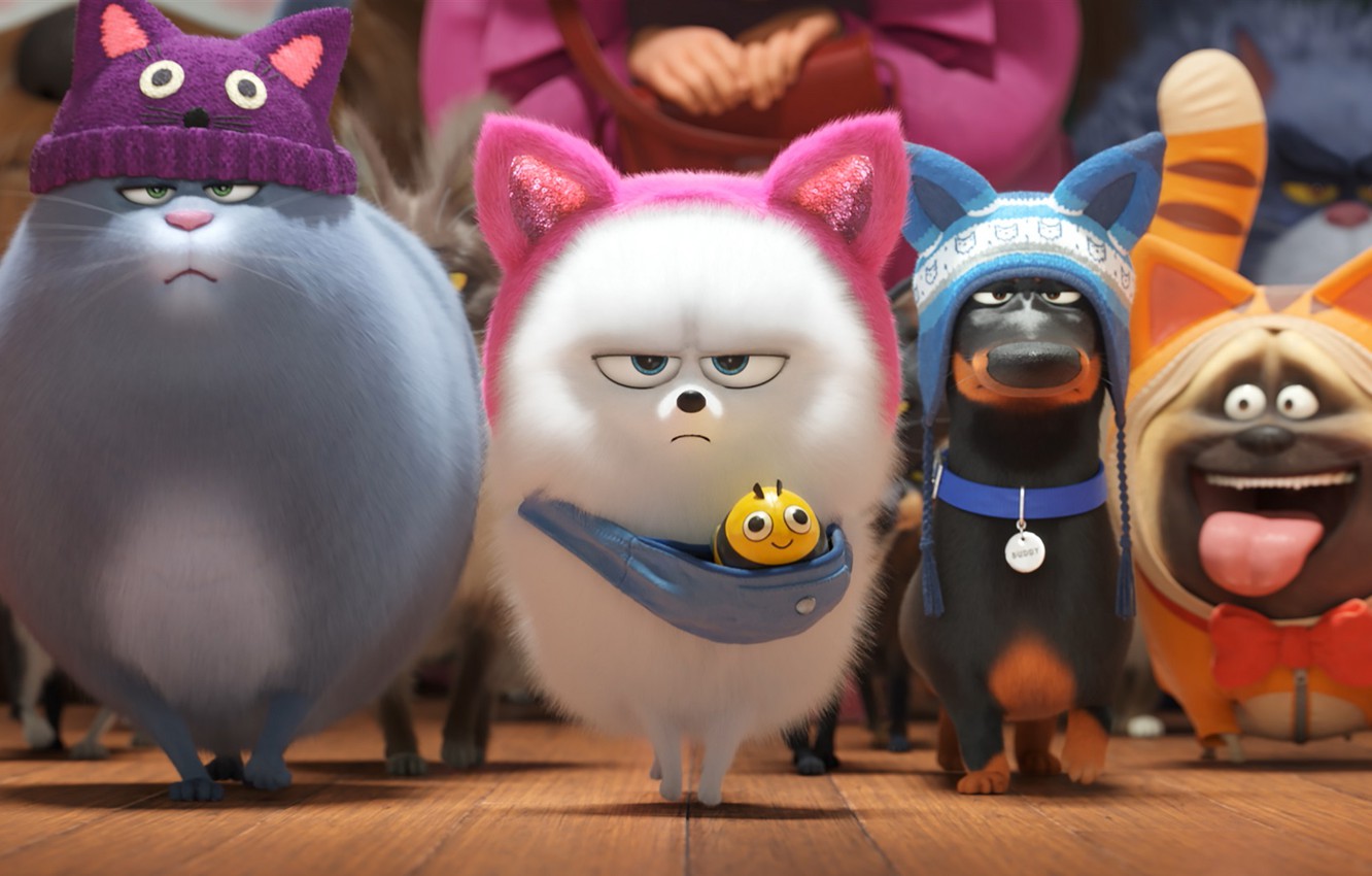 Photo Wallpaper Animals, The Secret Life Of Pets 2, Life Of Pets 2
