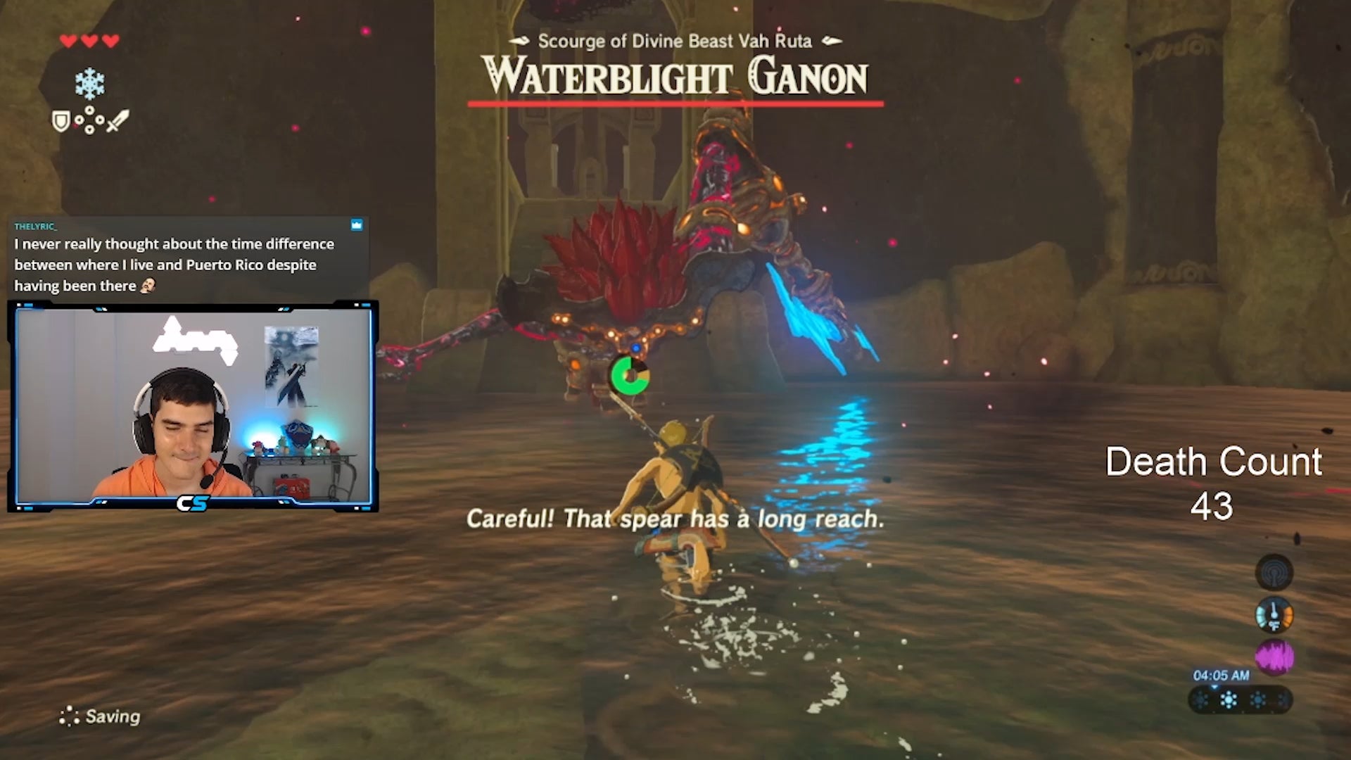 Trying WaterBlight Ganon Naked Run Is Hard!, R Breath_of_the_Wild