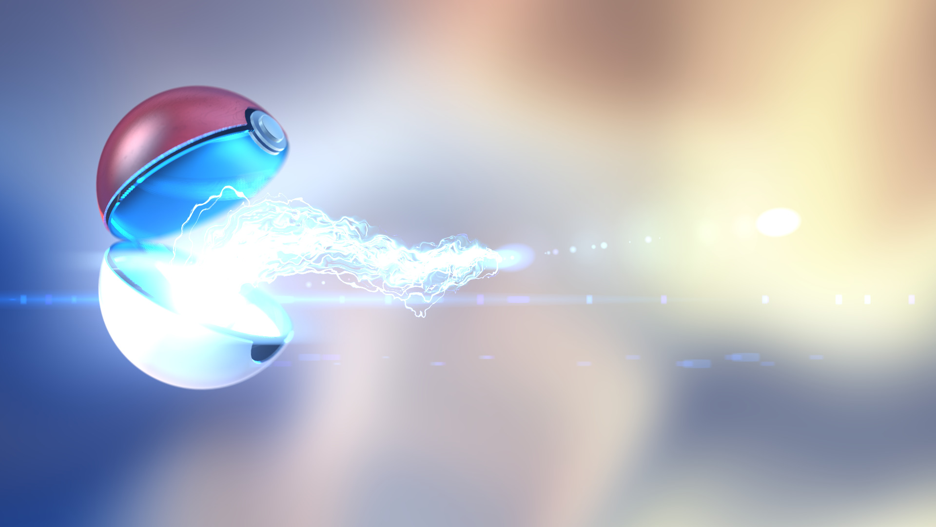 Pokemon Crystal, CGI, 3D, Colorful, Digital art Wallpaper HD / Desktop and Mobile Background