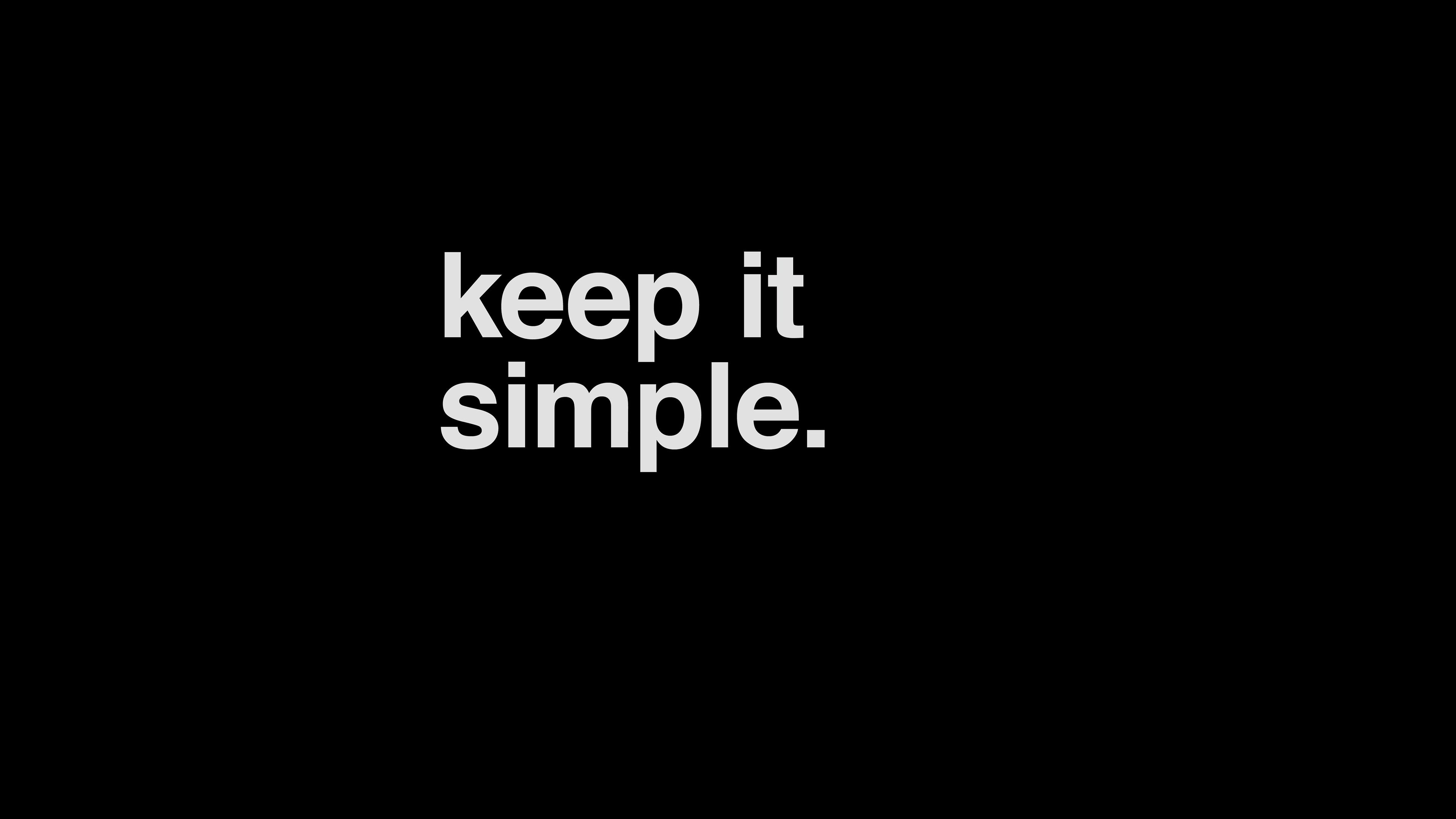 Quotes Black 4K Wallpaper