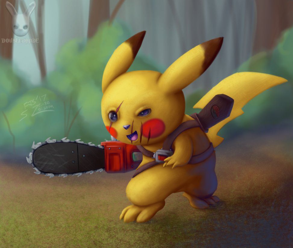 Pokemon Evil Pikachu Wallpaper