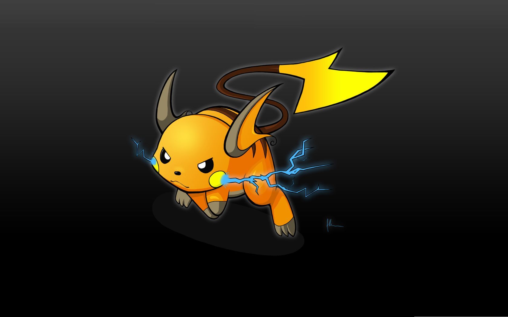 Evil Raichu Wallpaper