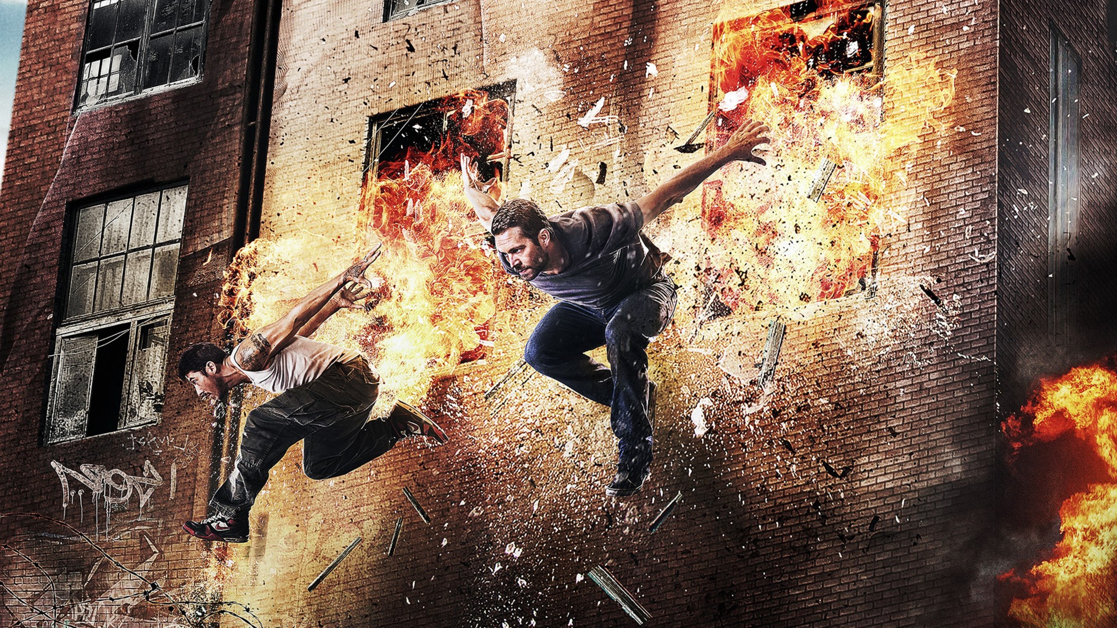 Wallpaper 4k Paul Walker David Belle Brick Mansions Wallpaper