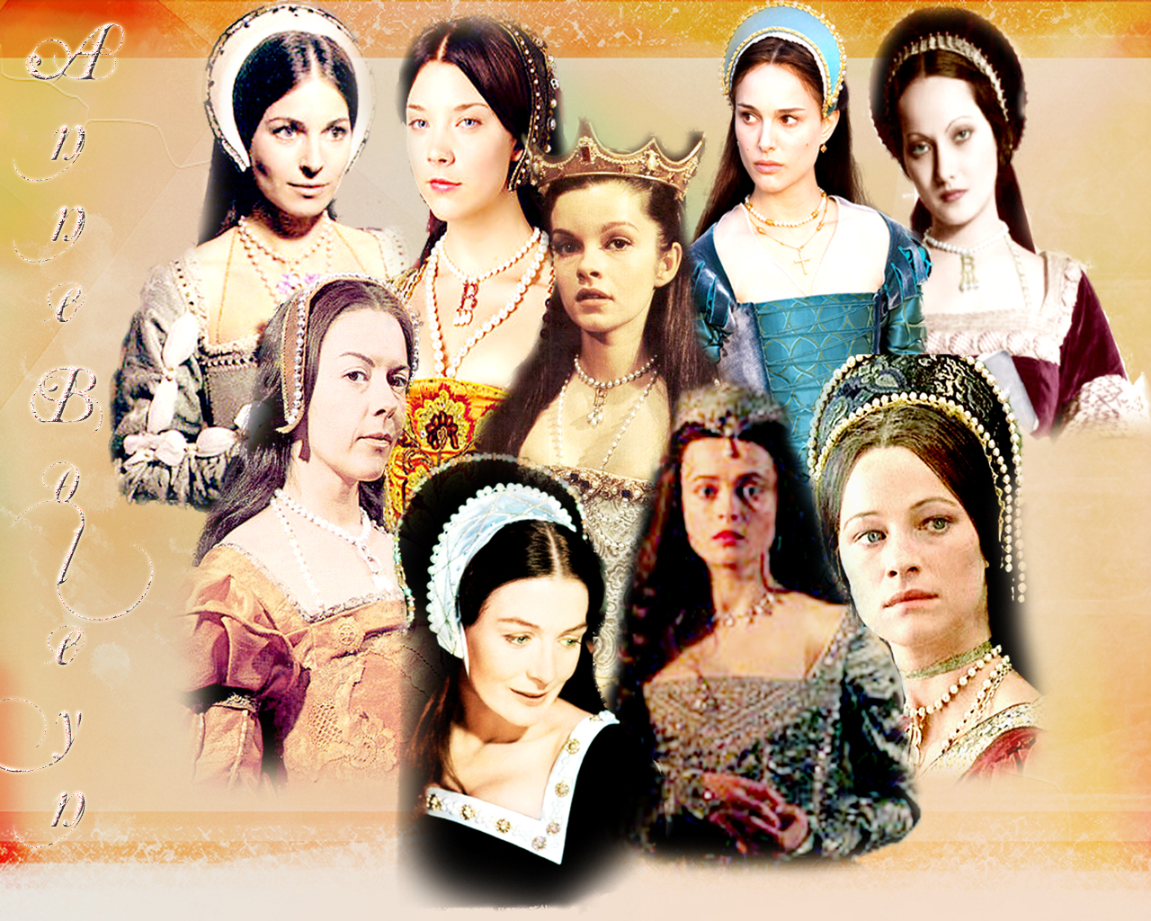 Anne Boleyn Six Wives of Henry VIII Wallpaper