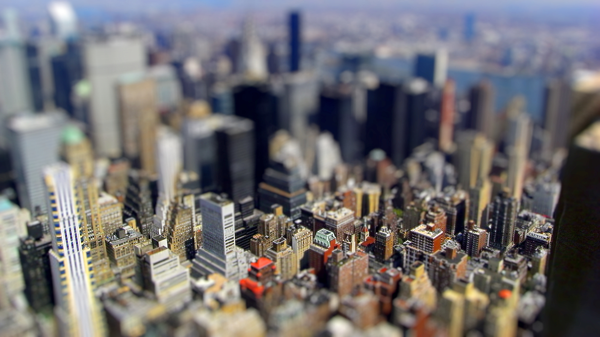 HD Tilt Shift Photography Wallpaper