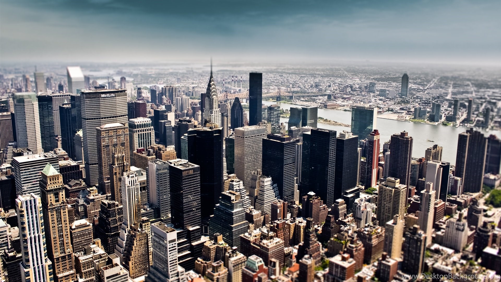 New York City Tilt Shift Photography Wallpaper, HD Wallpaper Desktop Background