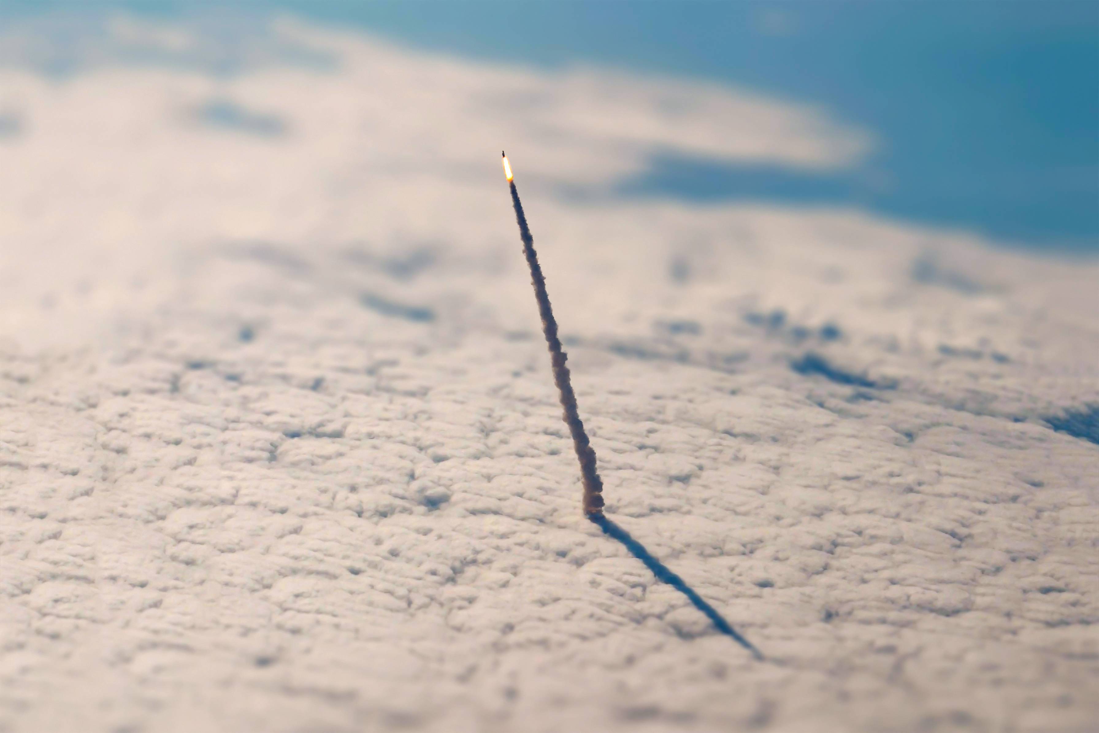 Tilt Shifted Space Shuttle