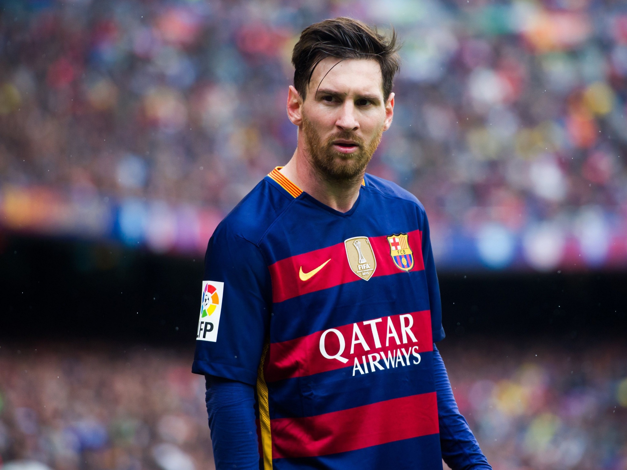 Lionel Messi Wallpapers 4K, Football player, Argentinian, FC Barcelona, Sports,