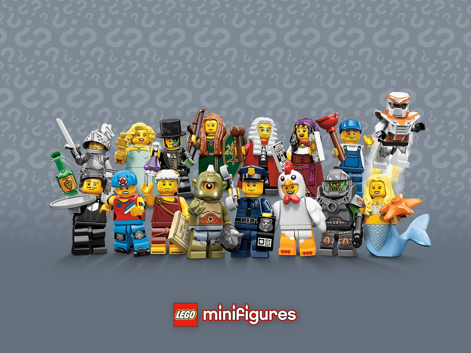 LEGO Minifigures Wallpaper Free LEGO Minifigures Background
