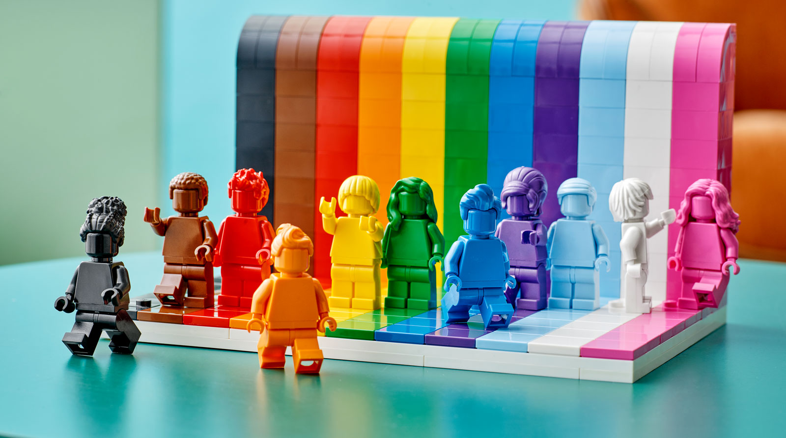 Everyone is Awesome says Lego in rainbow tribute to Pride. Wallpaper*