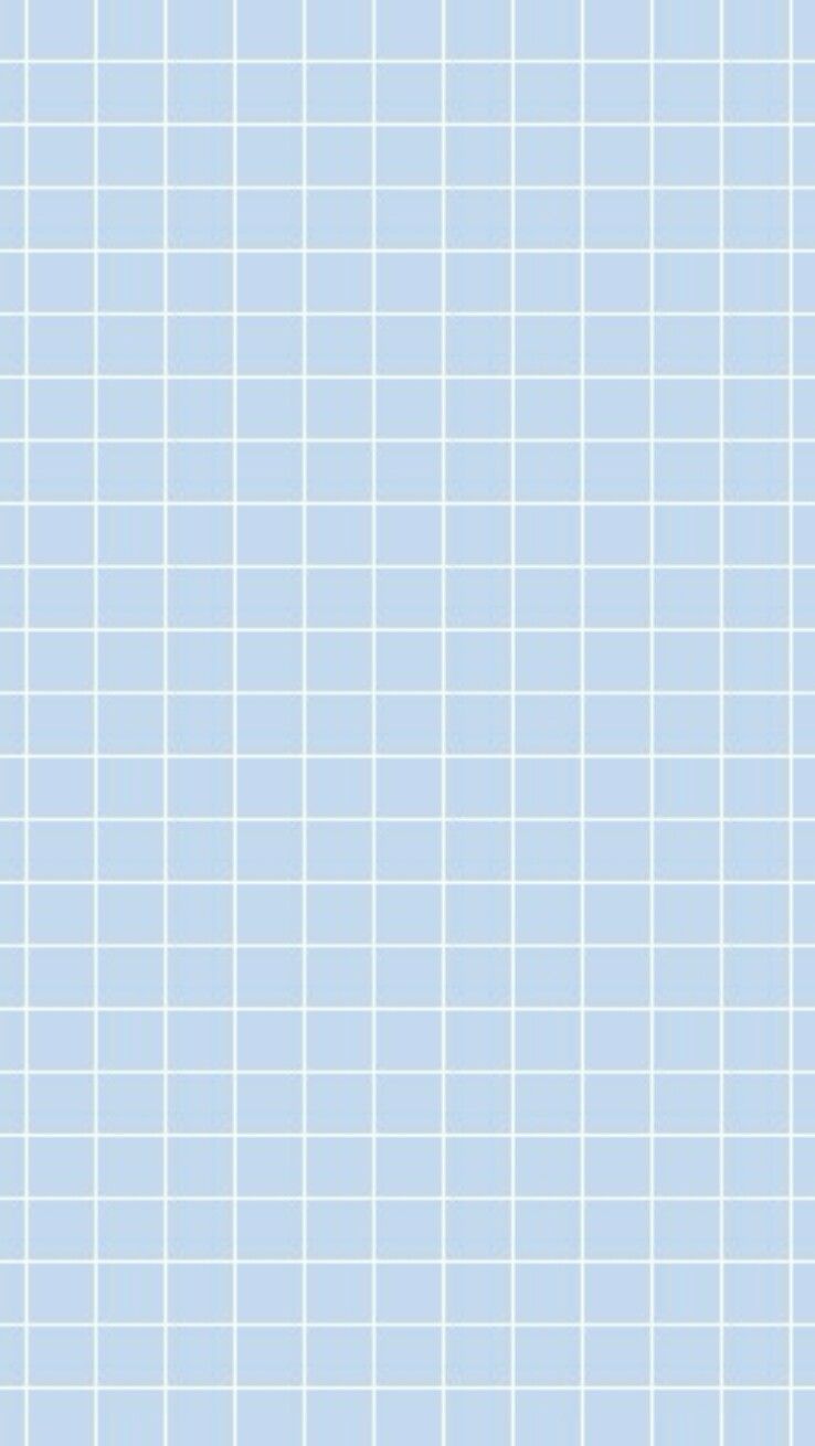 Aesthetic Grid Wallpaper Blue
