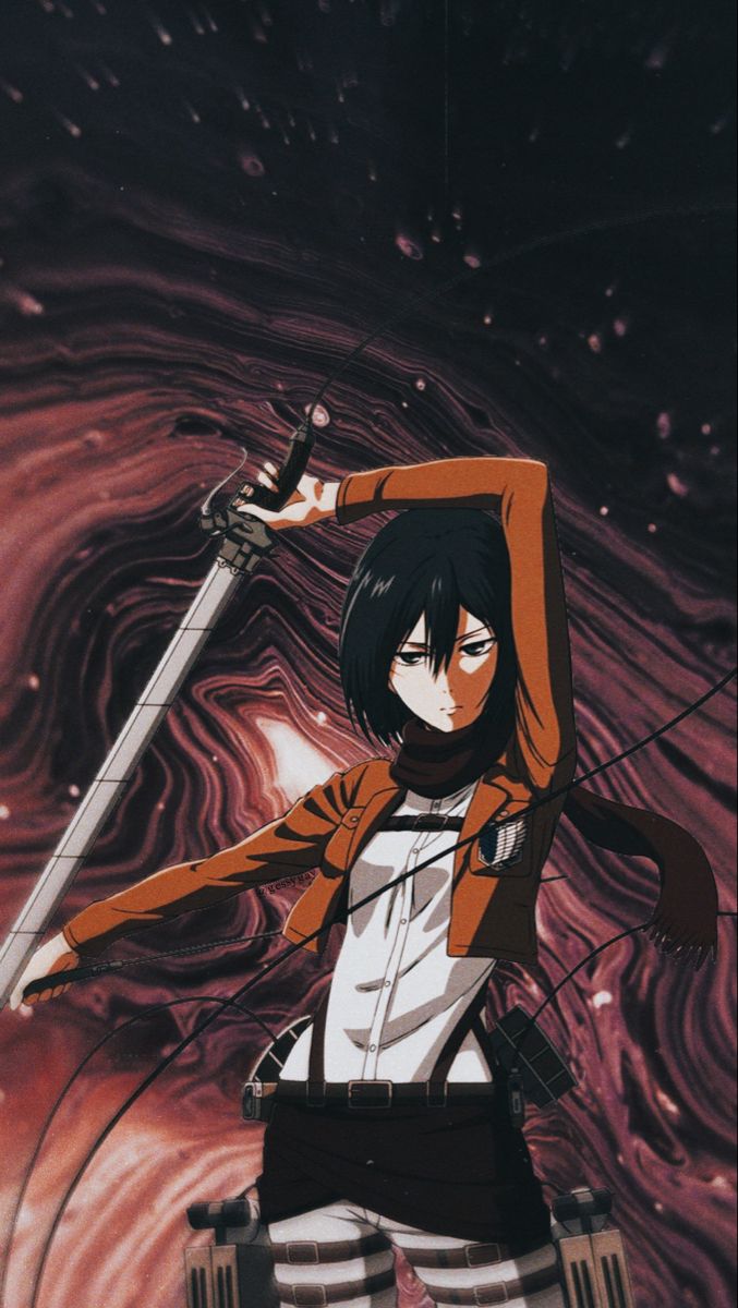 Mikasa Ackerman wallpaper. Attack on titan anime, Anime wallpaper, Attack on titan