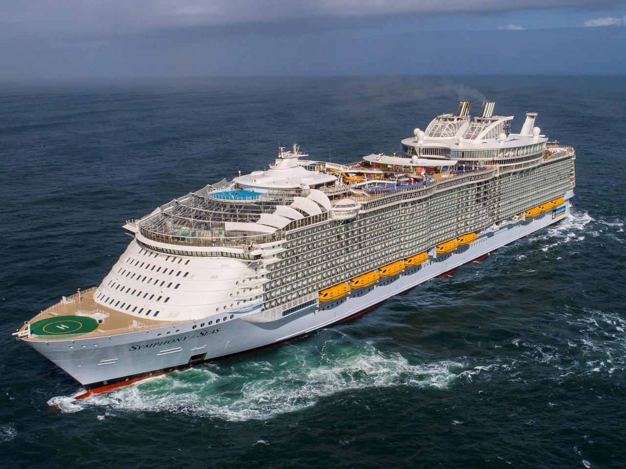 In pictures: The world's biggest cruise ship