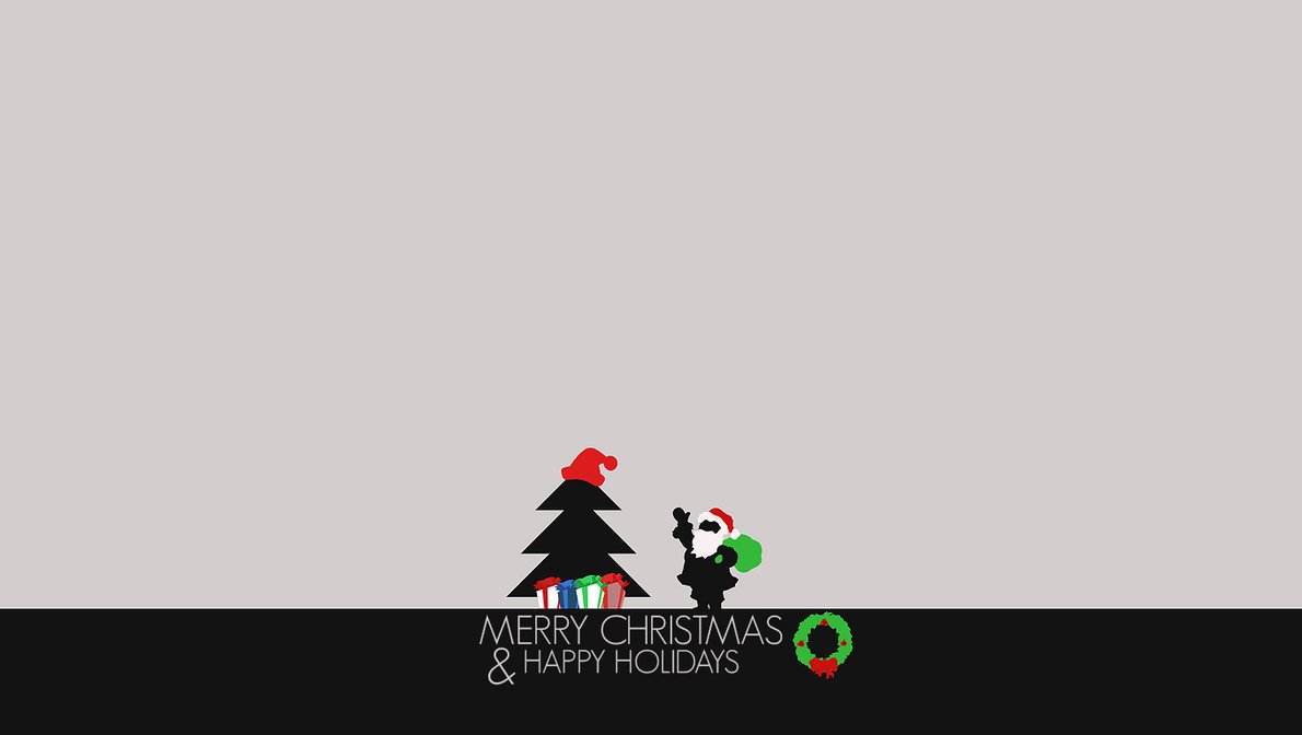 Minimalist Christmas Wallpaper Desktop
