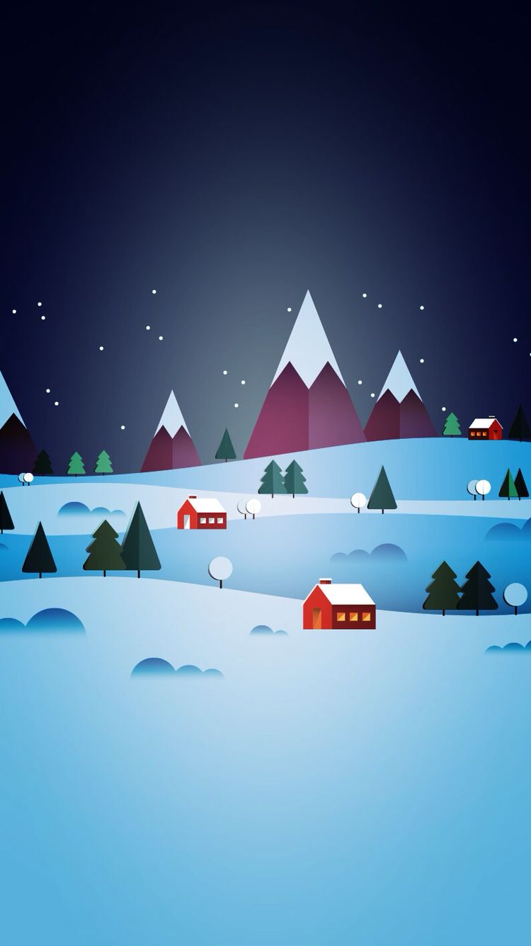 Christmas Minimalism Wallpapers Wallpaper Cave