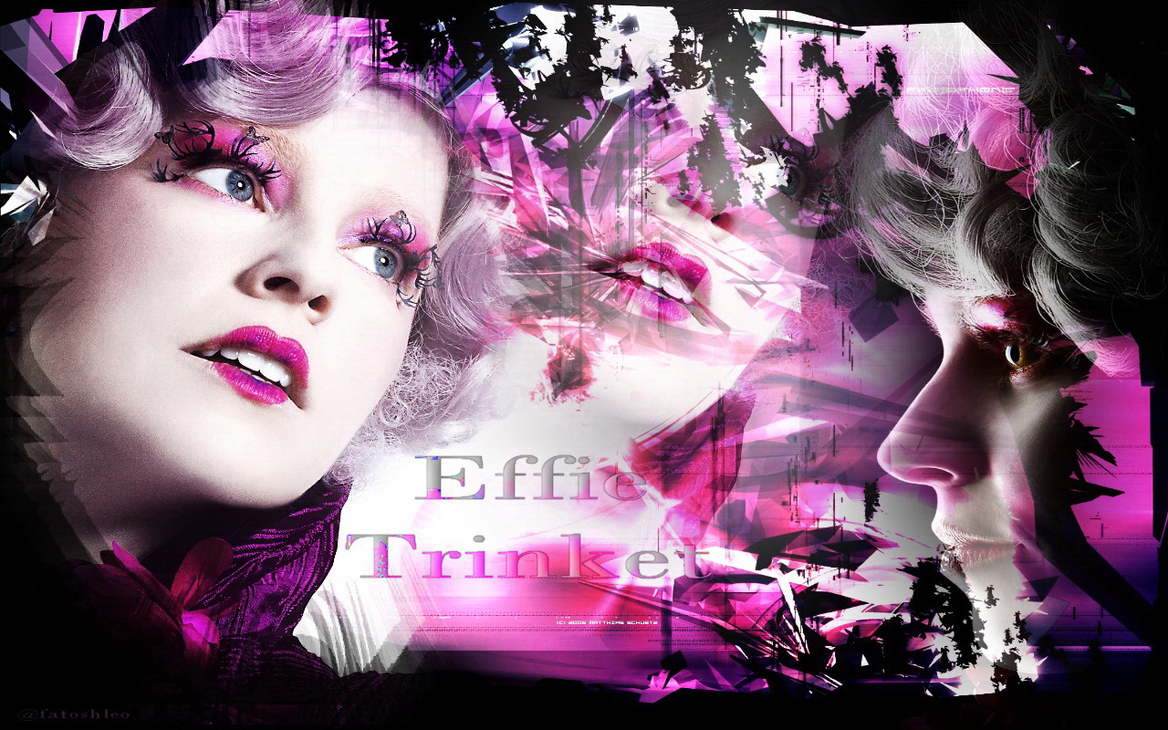 The Hunger Games Wallpaper- Effie Trinket Hunger Games Wallpaper