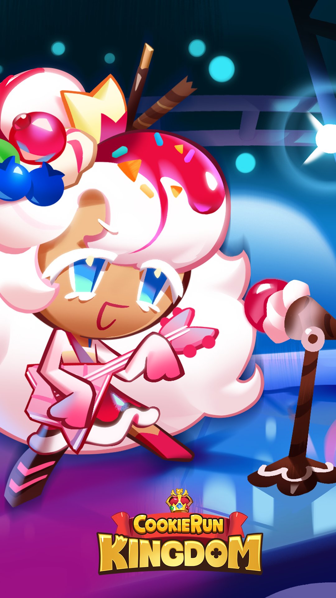 Cookie Run: Kingdom out these cute wallpaper of the Cookie Kingdom's rising star, Parfait Cookie !