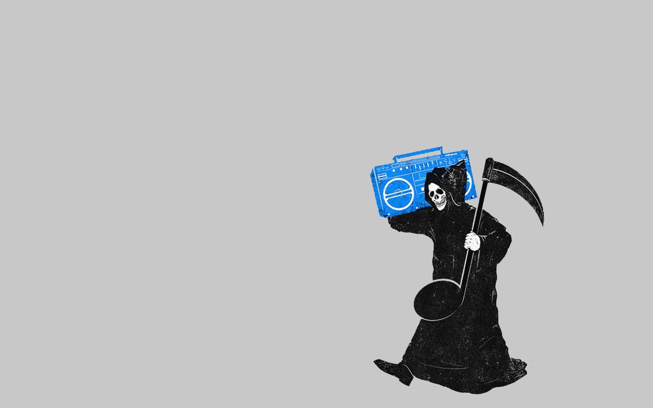 Musical Grim Reaper Wallpaperx800