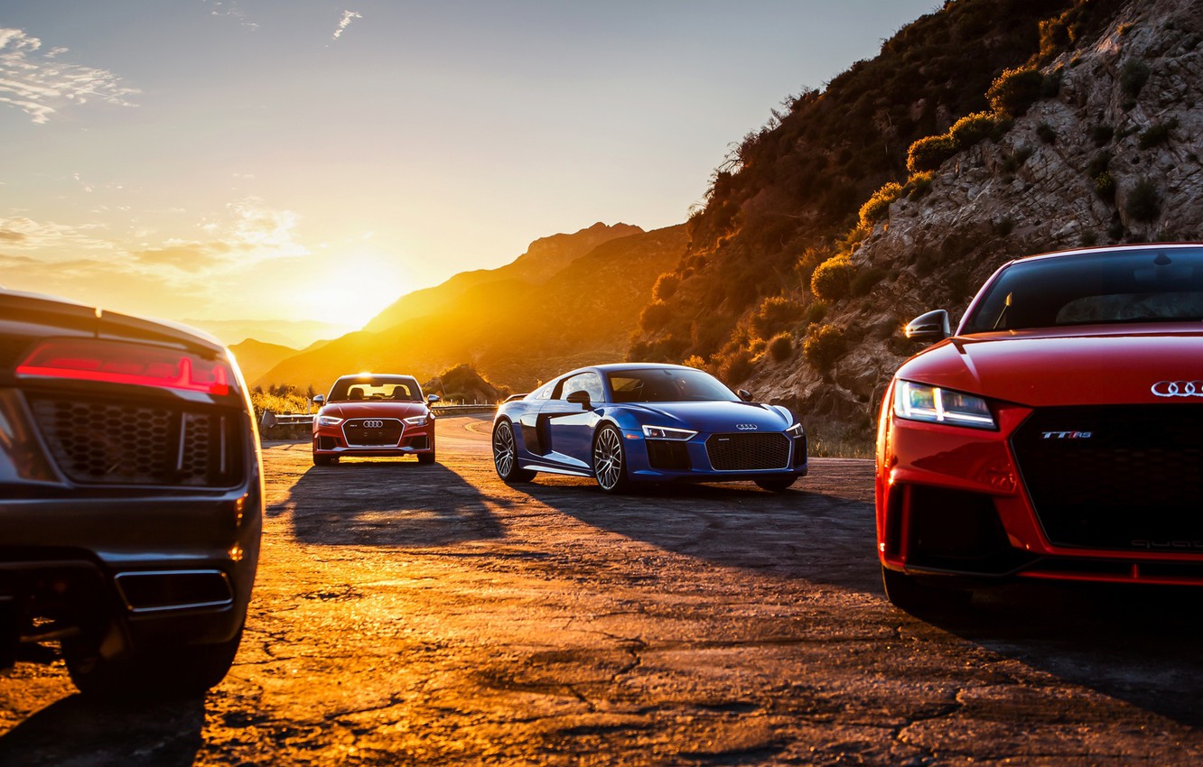 Wallpaper Audi R8, Audi TT RS, Audi RS - for desktop, section audi
