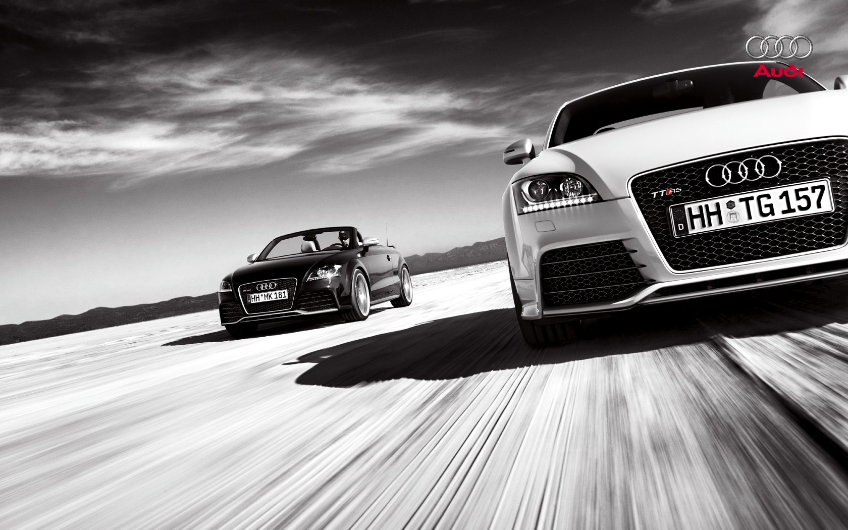 Audi TTRS Wallpaperx1050
