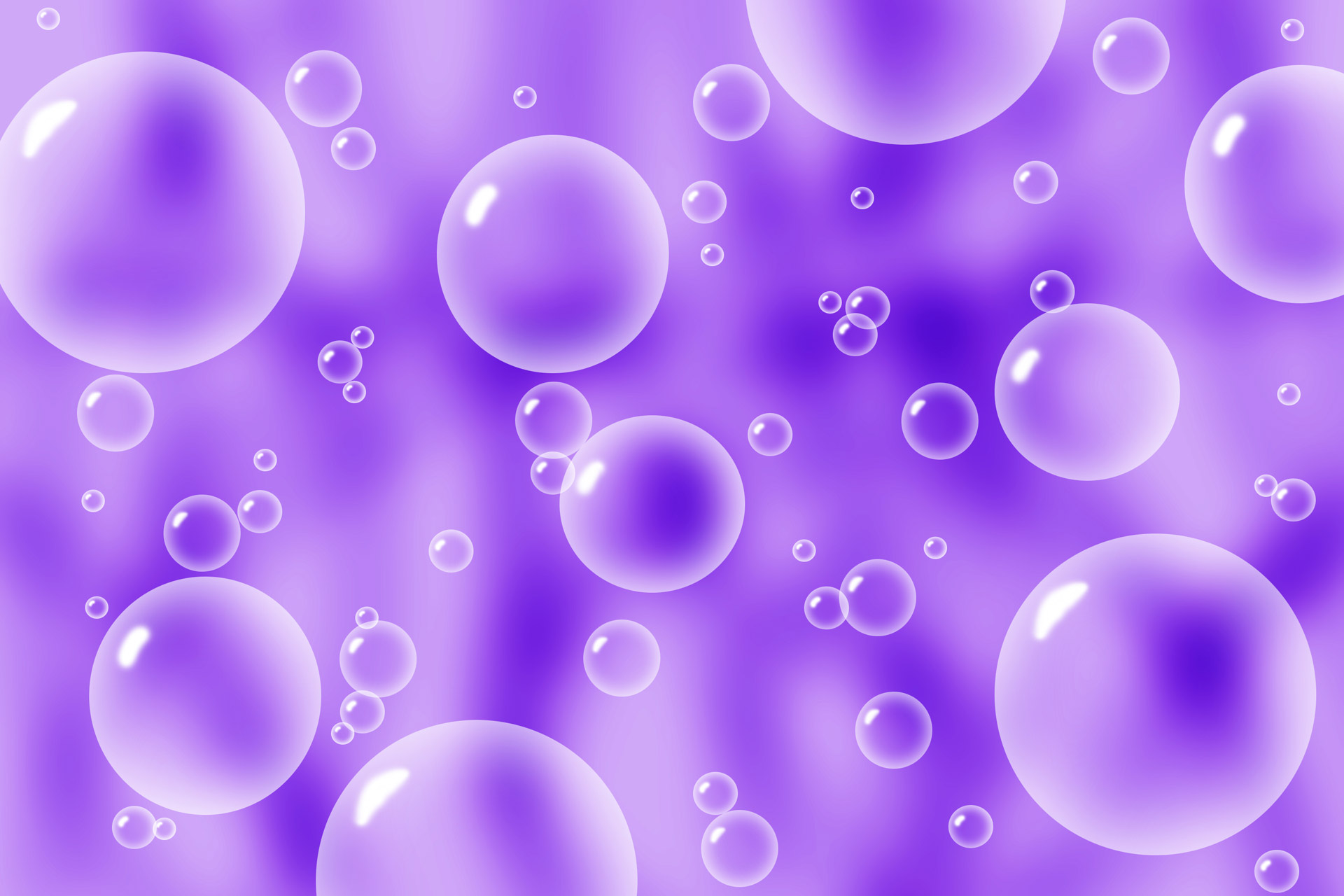 Bubbles On Purple Background Free Domain Picture