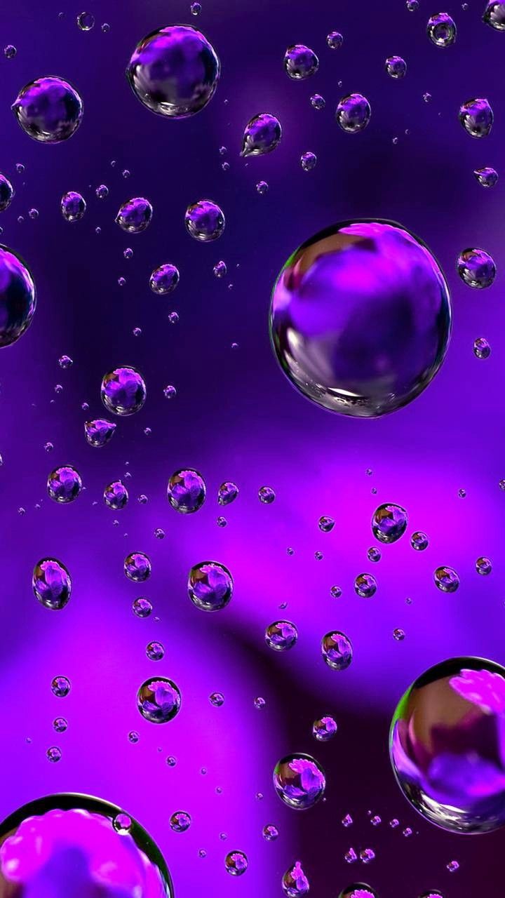 3D. Bubbles wallpaper, Colorful wallpaper, Purple wallpaper