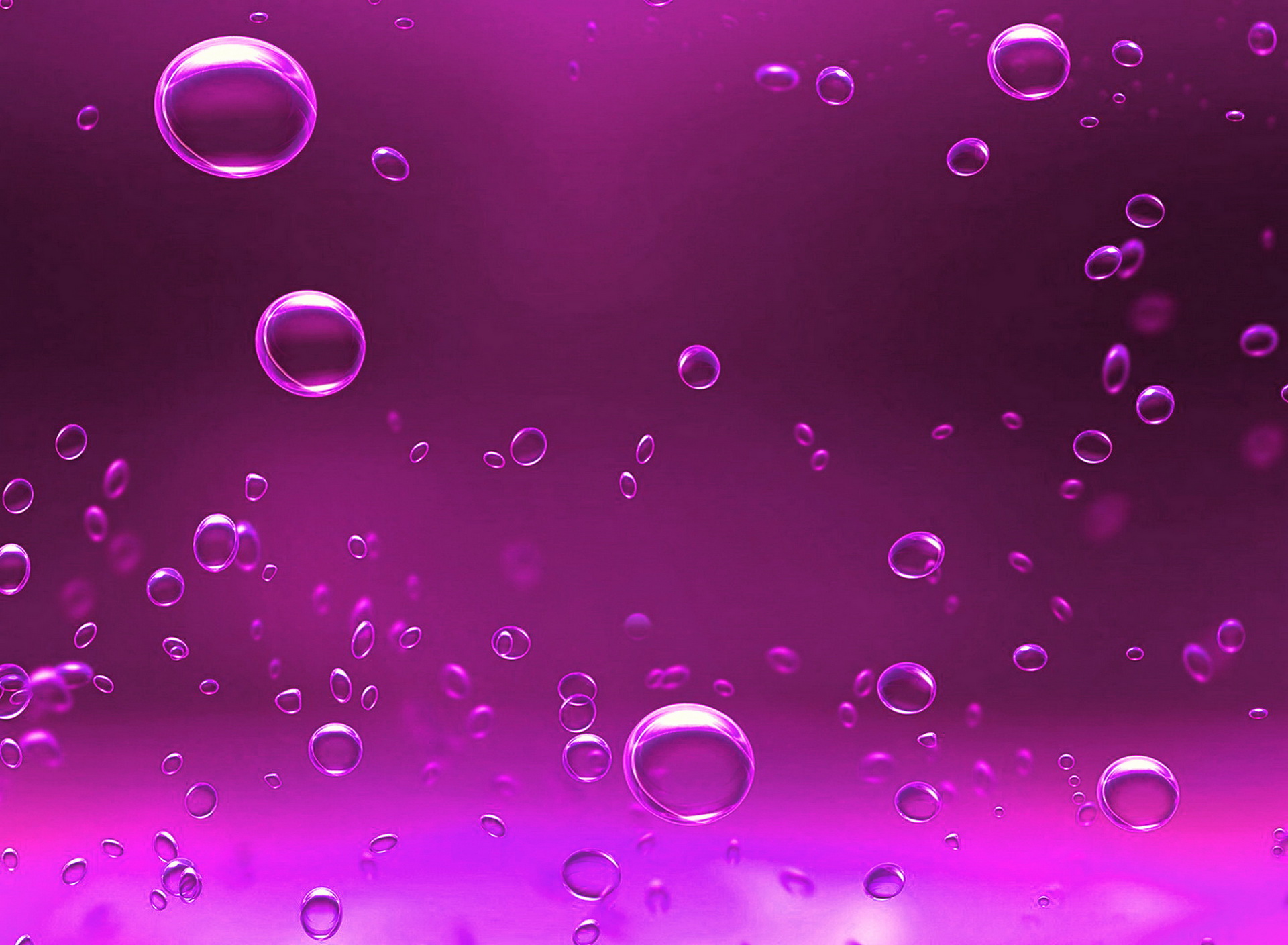 Pink Bubbles Screensaver Wallpapers.