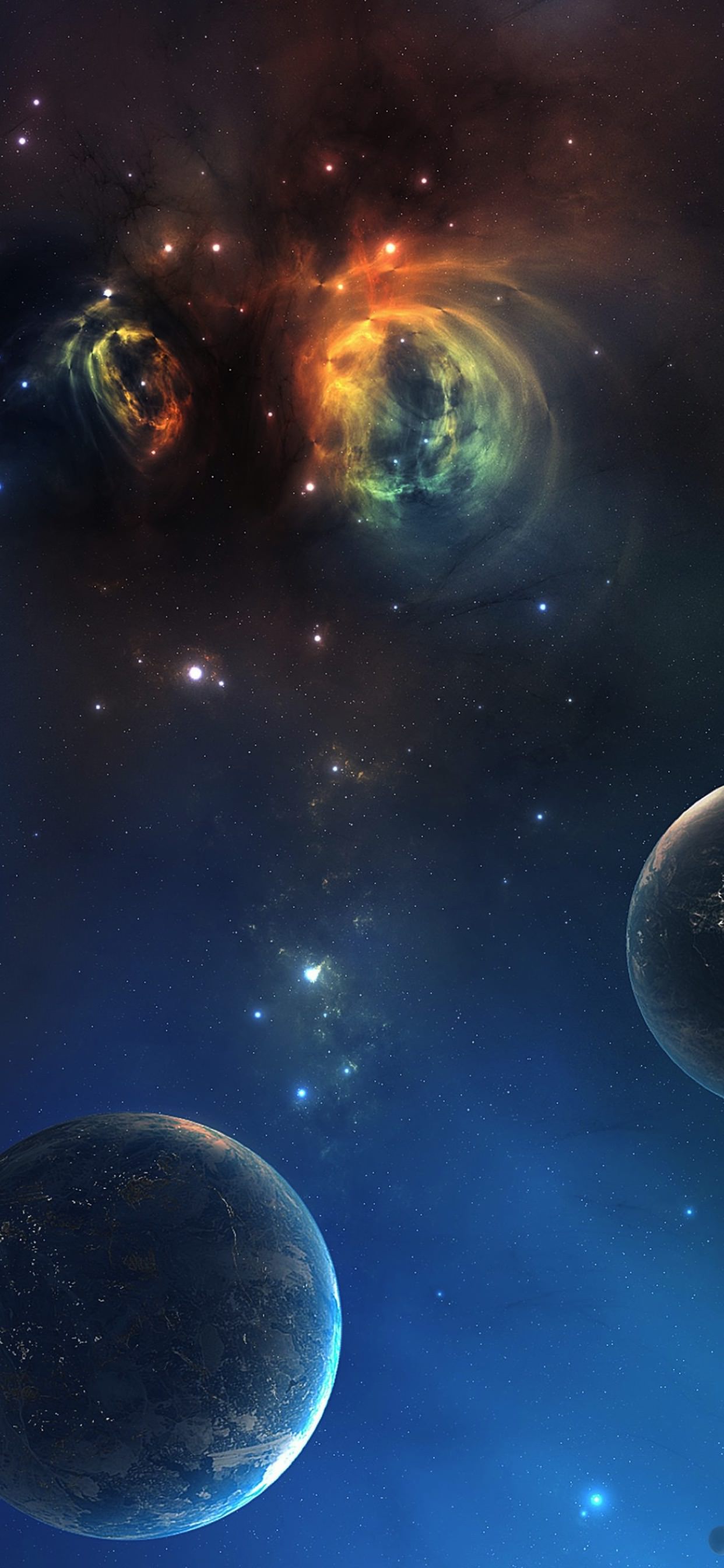 Cool Planet. wallpaper.sc iPhone XS Max