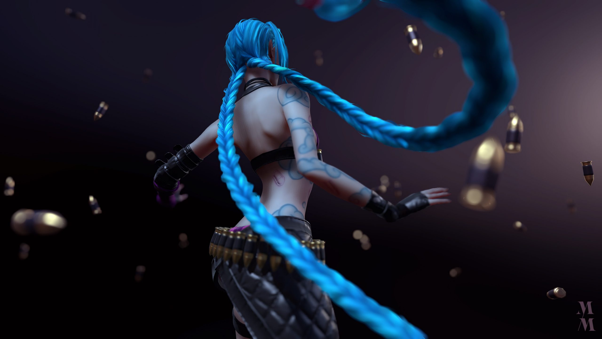 Jinx Arcane Wallpaper 4K Free Download