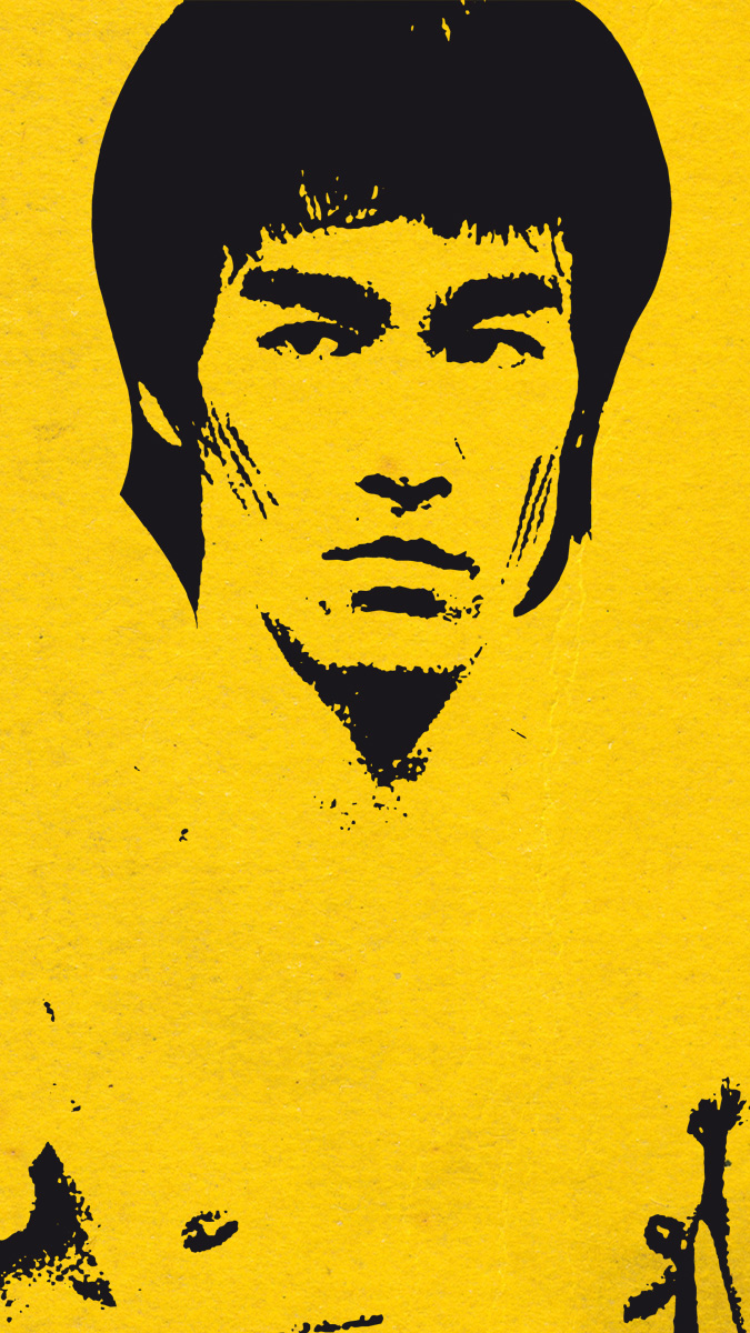 Bruce Lee iPhone Background HD
