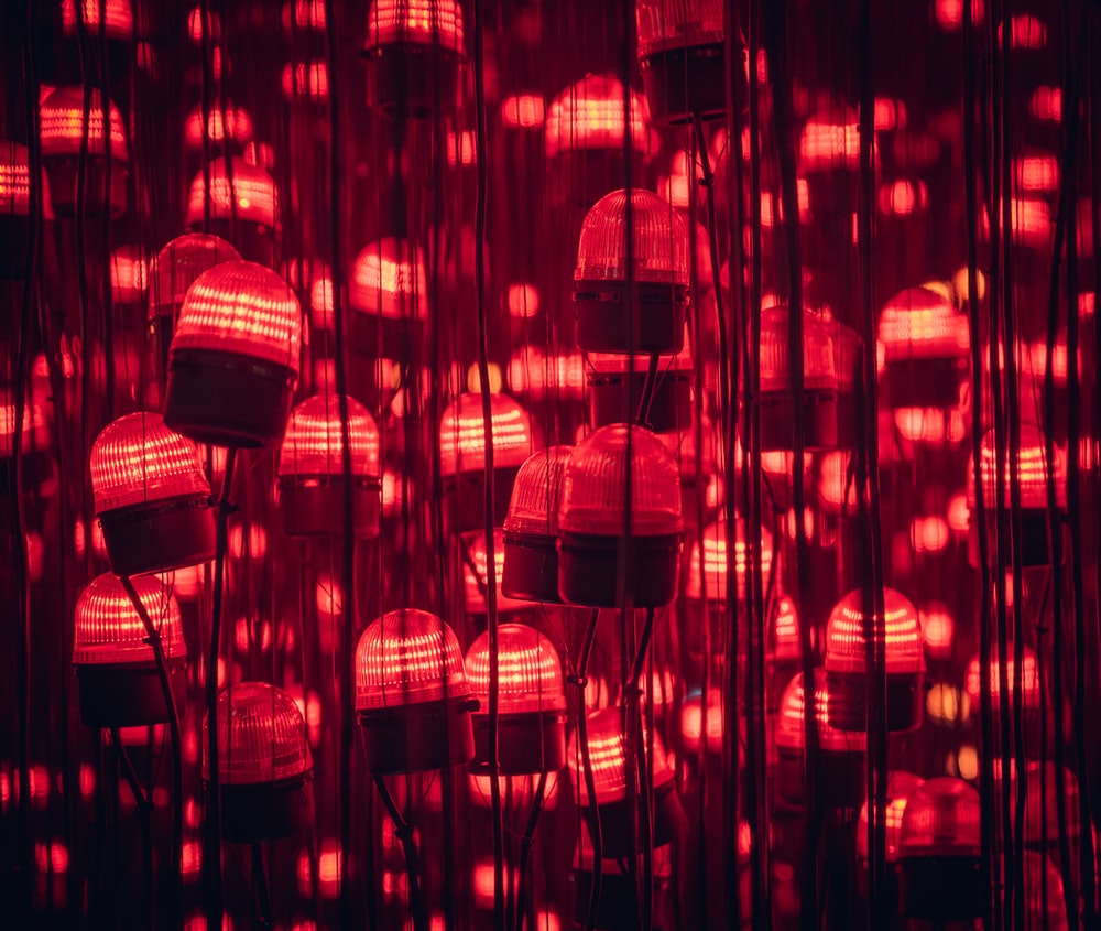 Red Lights Picture. Download Free Image