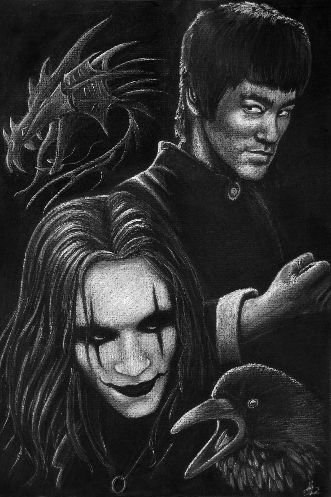 Brandon Lee / Bruce Lee / Crow / The Dragon