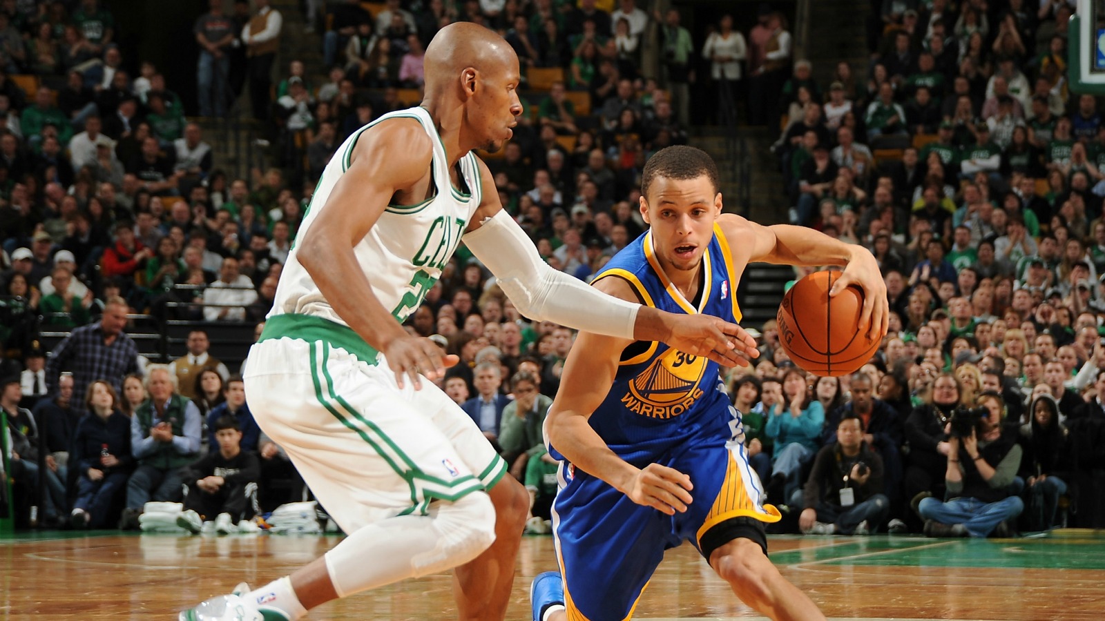 Steph Curry And Ray Allen