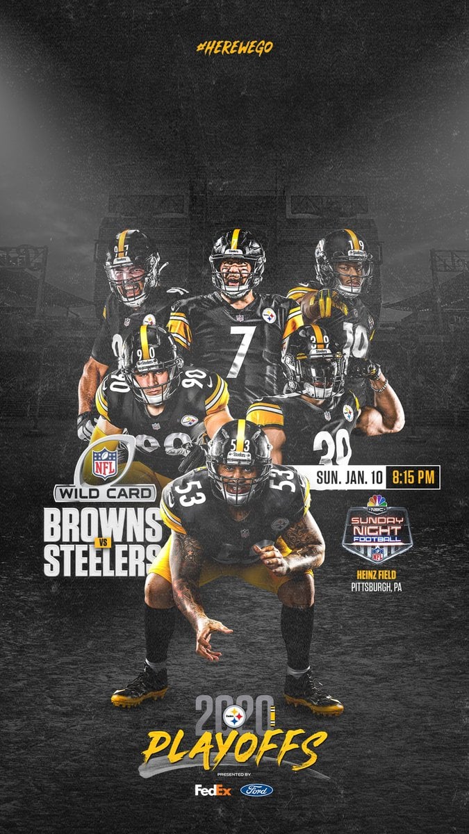 Pittsburgh Steelers on Twitter: Wild Card Wallpapers