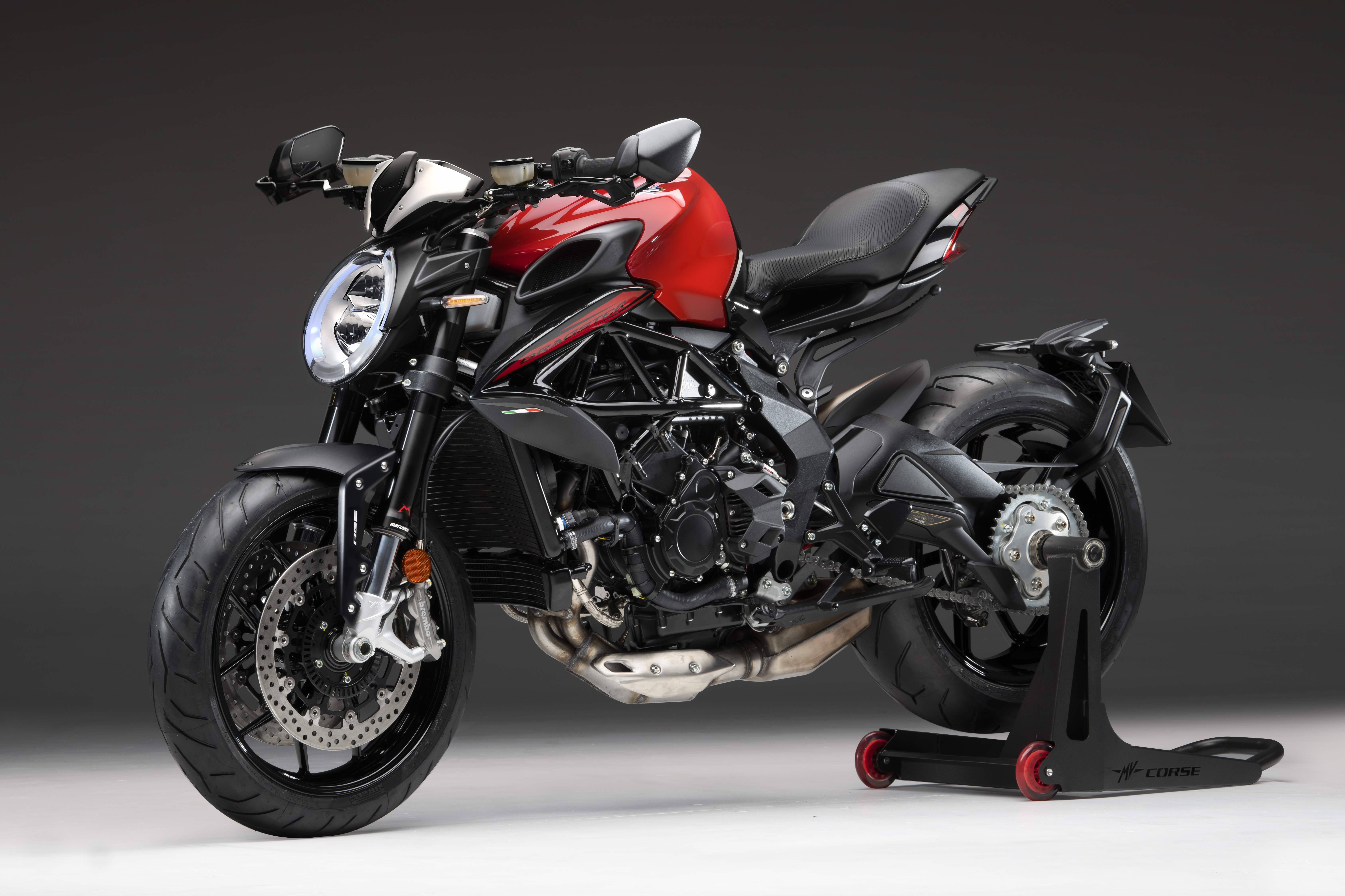 Wallpaper 4k MV Agusta Dragster 800 Rosso Wallpaper
