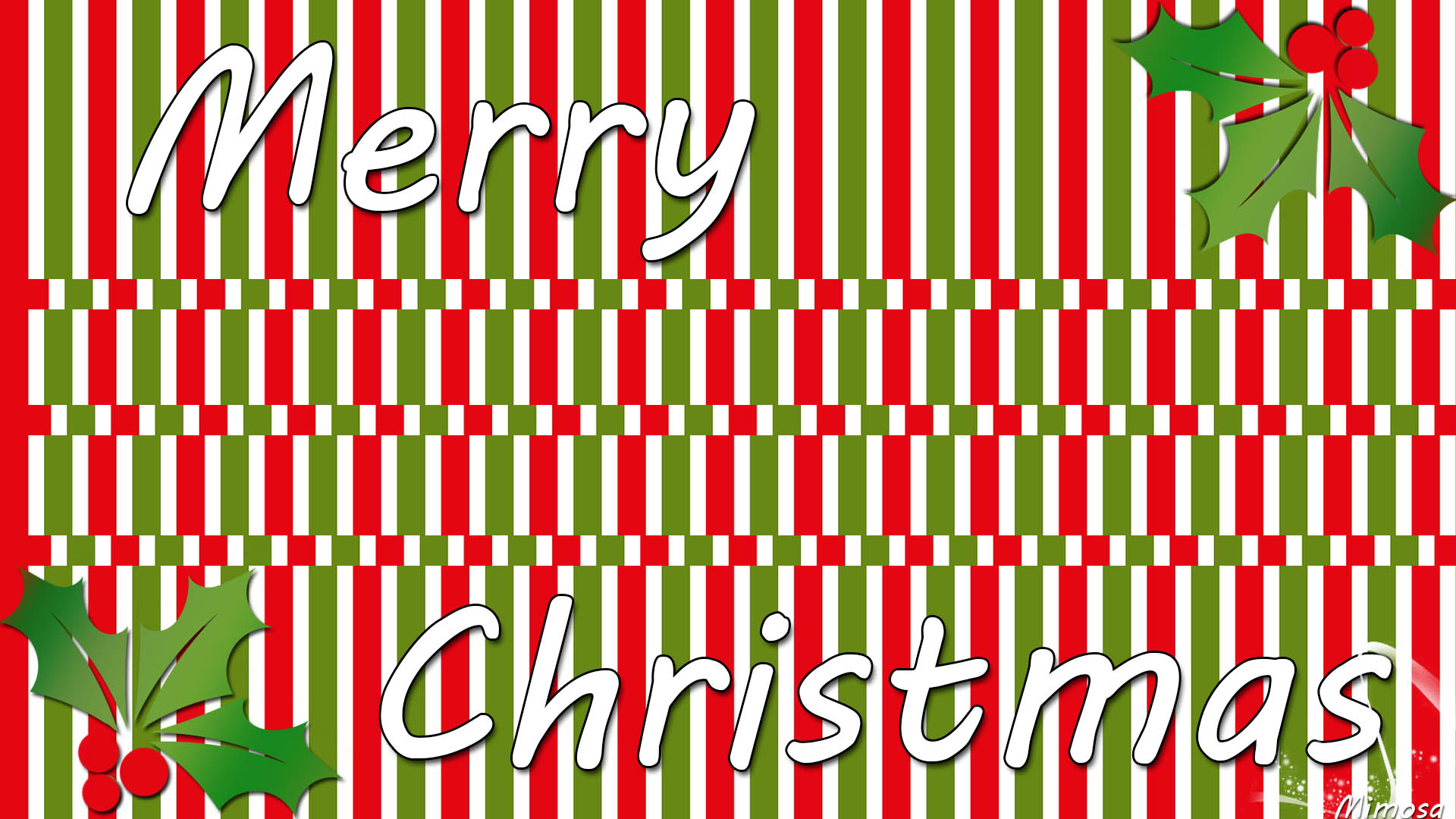 5054428 / 1920x1080 Holiday, Abstract, Stripes, Artistic, Green, Christmas, White, Red wallpapers JPG