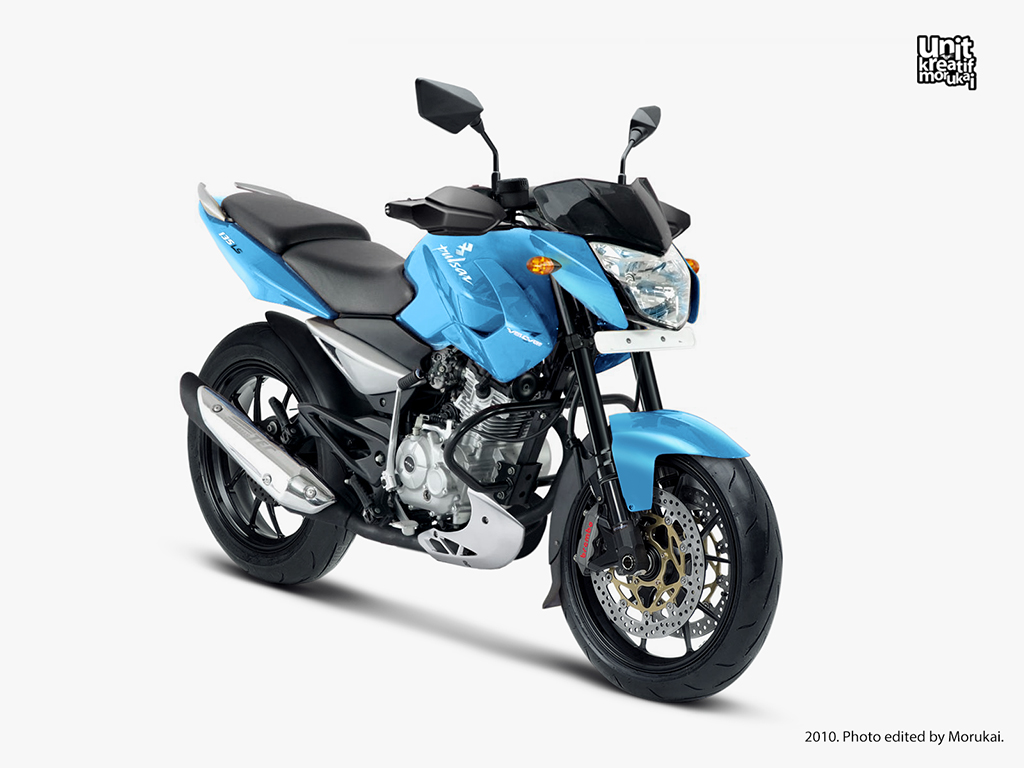 CUSTOM BIKE OF BAJAJ PULSAR 135 LS (BLUE)
