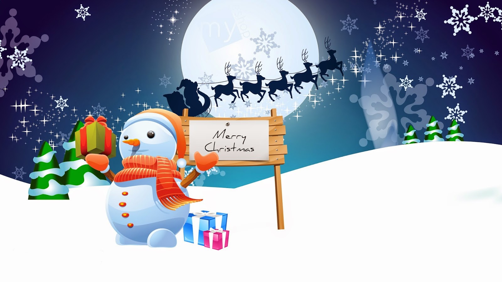 Christmas Snowman cartoon drawings image for kids and Children