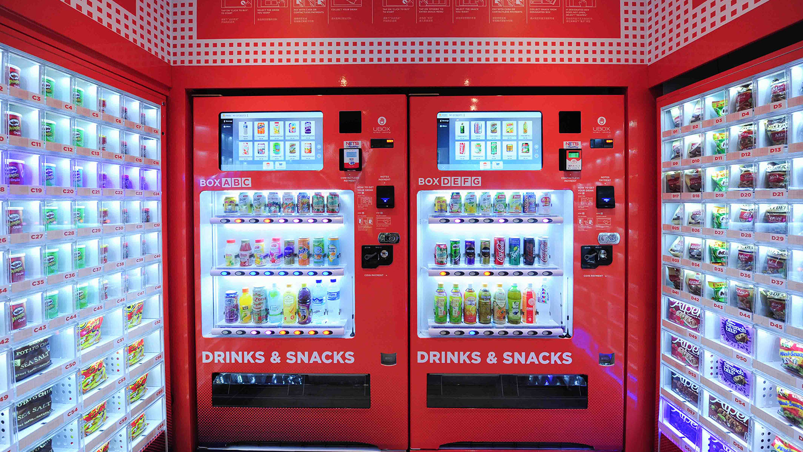 Singapore vending machines dispense amazing array of things