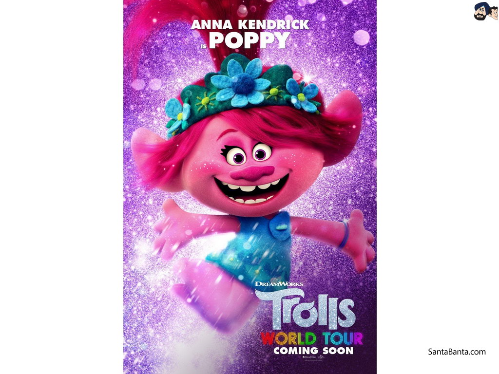 Anna Kendrick as `Poppy` in Hollywood animated film `Trolls World Tour`