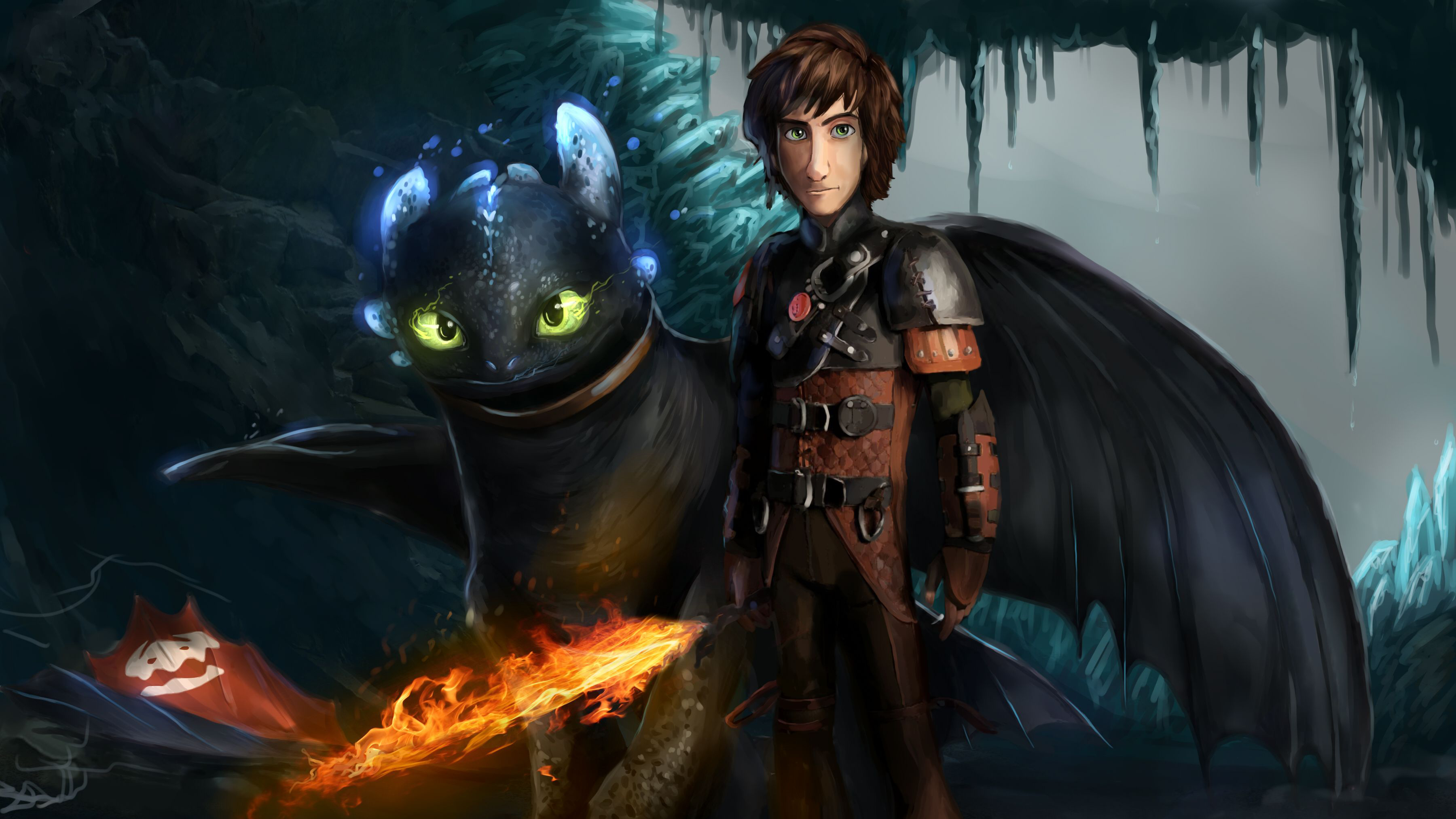 Hiccup (How to Train Your Dragon), Toothless (How to Train Your Dragon), How to Train Your Dragon: The Hidden World wallpaper HD Wallpaper