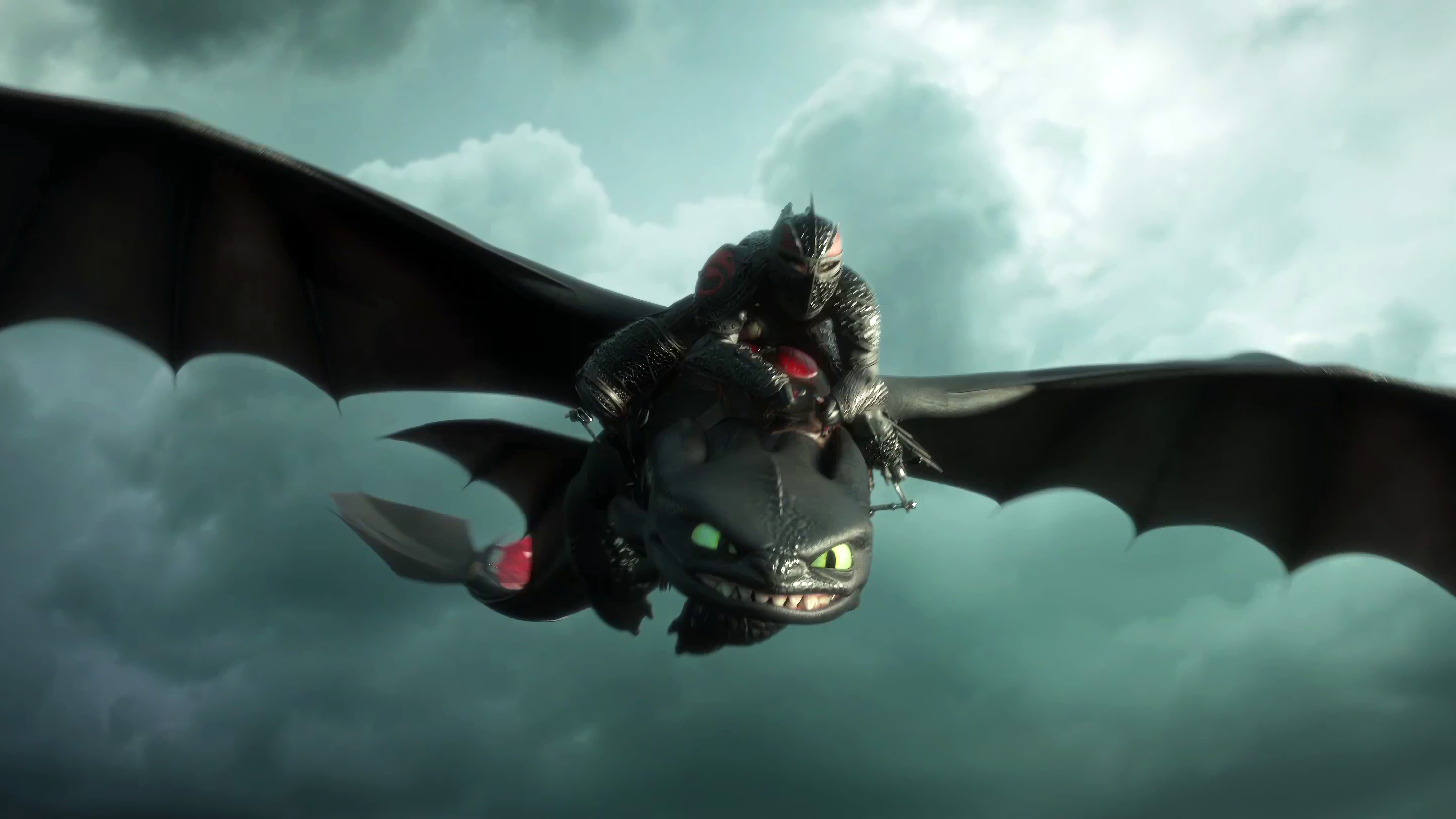 How to Train Your Dragon: The Hidden World Hiccup and Toothless 4K