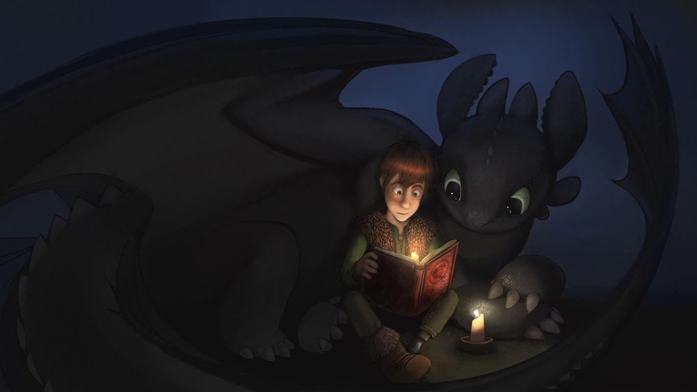 Toothless (How To Train Your Dragon) wallpaper HD for desktop background