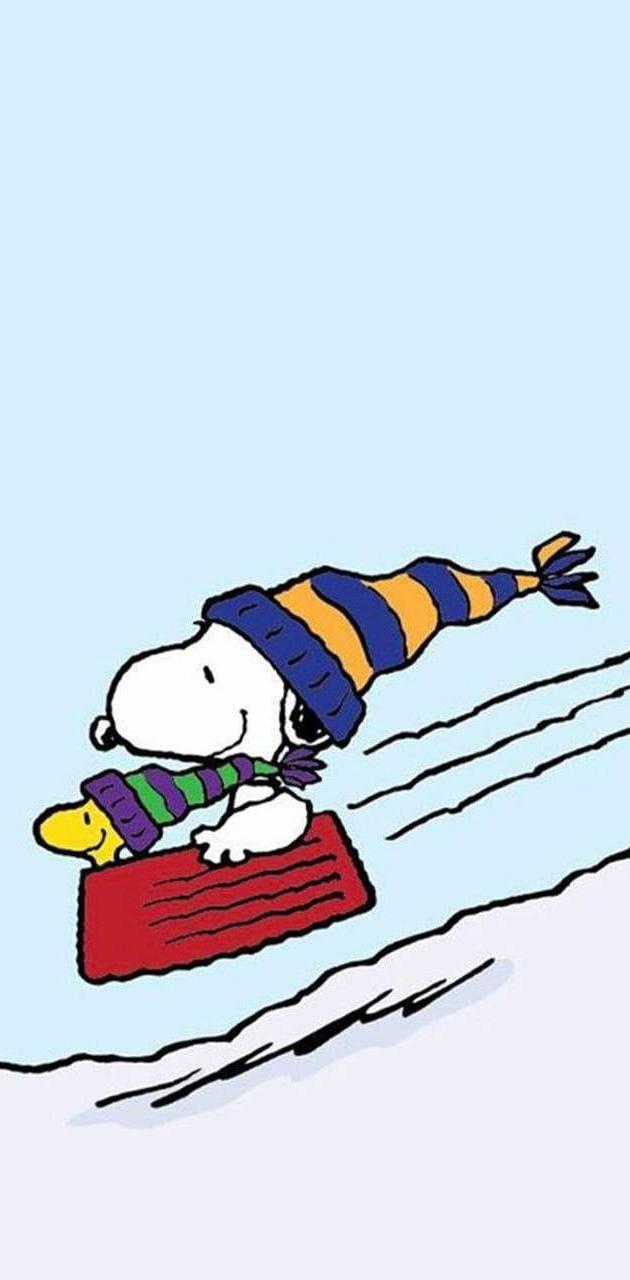 Snoopy Sled wallpapers by jillhdz